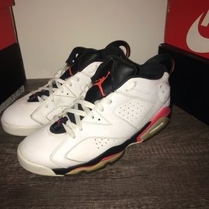 Retro Jordan 6 low — “Infrared”